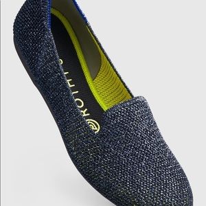 Rothys Metallic Lattice Loafer